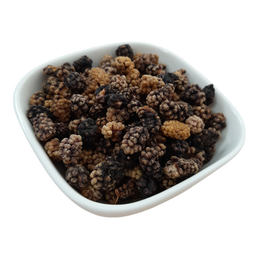 Dried Black Mulberries – Natural Organic Premium-quality + Free sample!