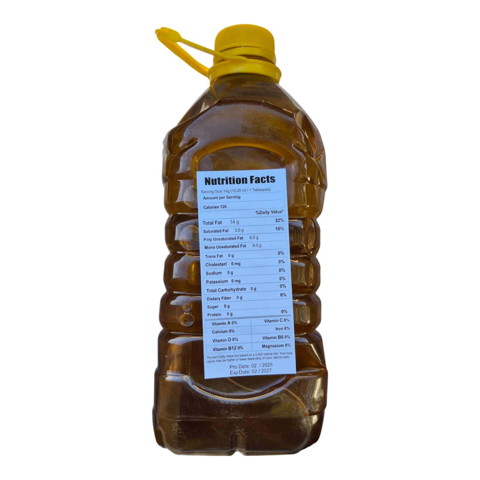 Pure Sesame Oil – Natural Organic Premium-quality + Free sample! – 2.5 L