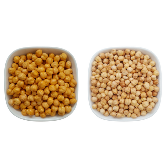 Roasted Chickpeas Large, Small – Natural Organic Premium-quality + Free sample!