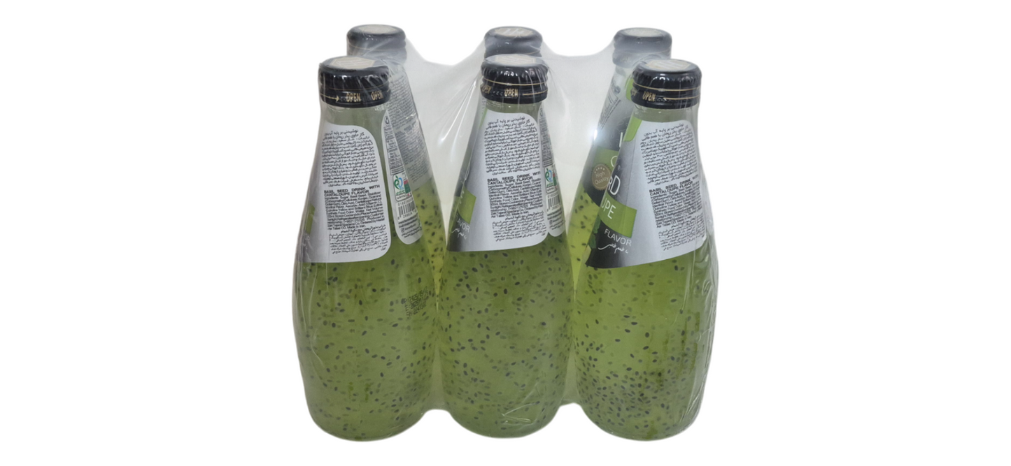 Leonard Basil Drinks Multiple Flavours Natural Refreshing Beverage 6 Pack Case