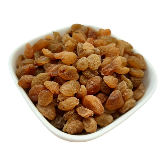 Yellow Raisins Sultanas – Natural Organic Premium-quality + Free sample!