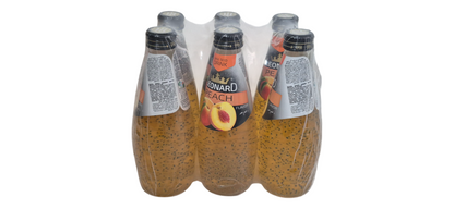 Leonard Basil Drinks Multiple Flavours Natural Refreshing Beverage 6 Pack Case