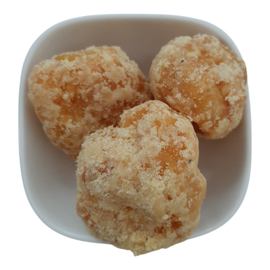 White Jaggery Chunks – Natural Organic Premium-quality + Free sample!