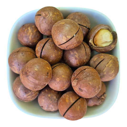 Macadamia Nuts with Key – Natural Organic Premium-quality + Free sample!