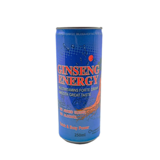 Ginseng Energy Drink High Quality Refreshing Beverage Cans 6 Pack Case
