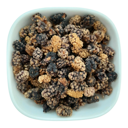 Dried Black Mulberries – Natural Organic Premium-quality + Free sample!