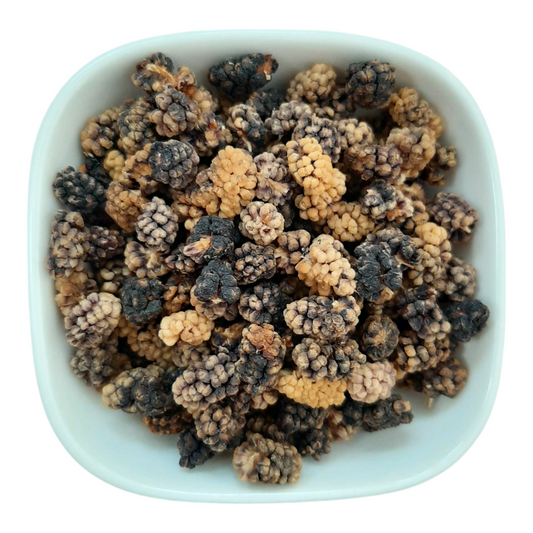 Dried Black Mulberries – Natural Organic Premium-quality + Free sample!