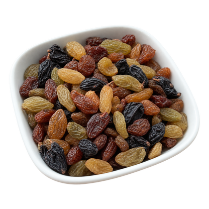 Mixed Raisins Sultanas – Natural Organic Premium-quality + Free sample!