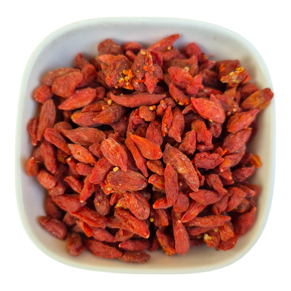 Mixed Almonds and Goji Berries – Natural Organic Premium-quality + Free sample!