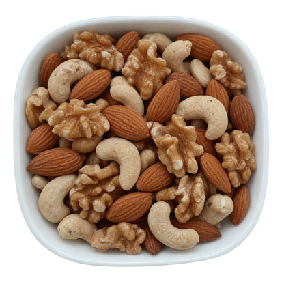 Mixed Almonds, Cashew Nuts and Walnuts – Natural Organic Premium-quality + Free sample!