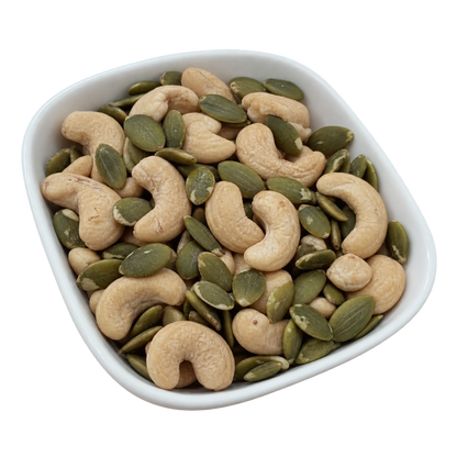 Mixed Cashew Nuts and Pumpkin Seeds – Natural Organic Premium-quality + Free sample!
