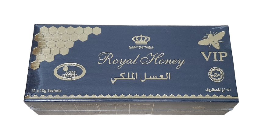 Pure Royal Honey - Natural Organic Premium-quality - 12 × 10 g Sachets