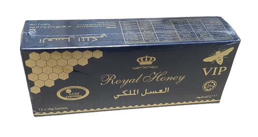 Pure Royal Honey - Natural Organic Premium-quality - 12 × 10 g Sachets