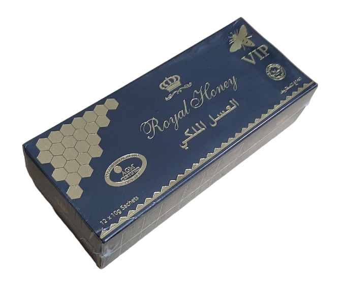 Pure Royal Honey - Natural Organic Premium-quality - 12 × 10 g Sachets