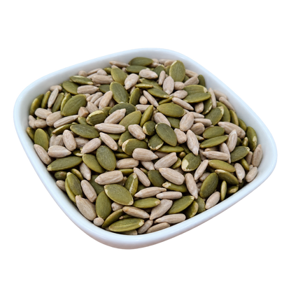 Mixed Sunflower and Pumpkin Seeds – Natural Organic Premium-quality + Free sample!
